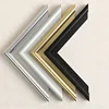 High quality brushed aluminum photo frame extrusion profile / Anodise aluminum extruded picture frame for interior decoration