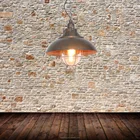Pendant-Light American Creative iron Mesh cages metal pendant lights vintage hang lamp lighting product