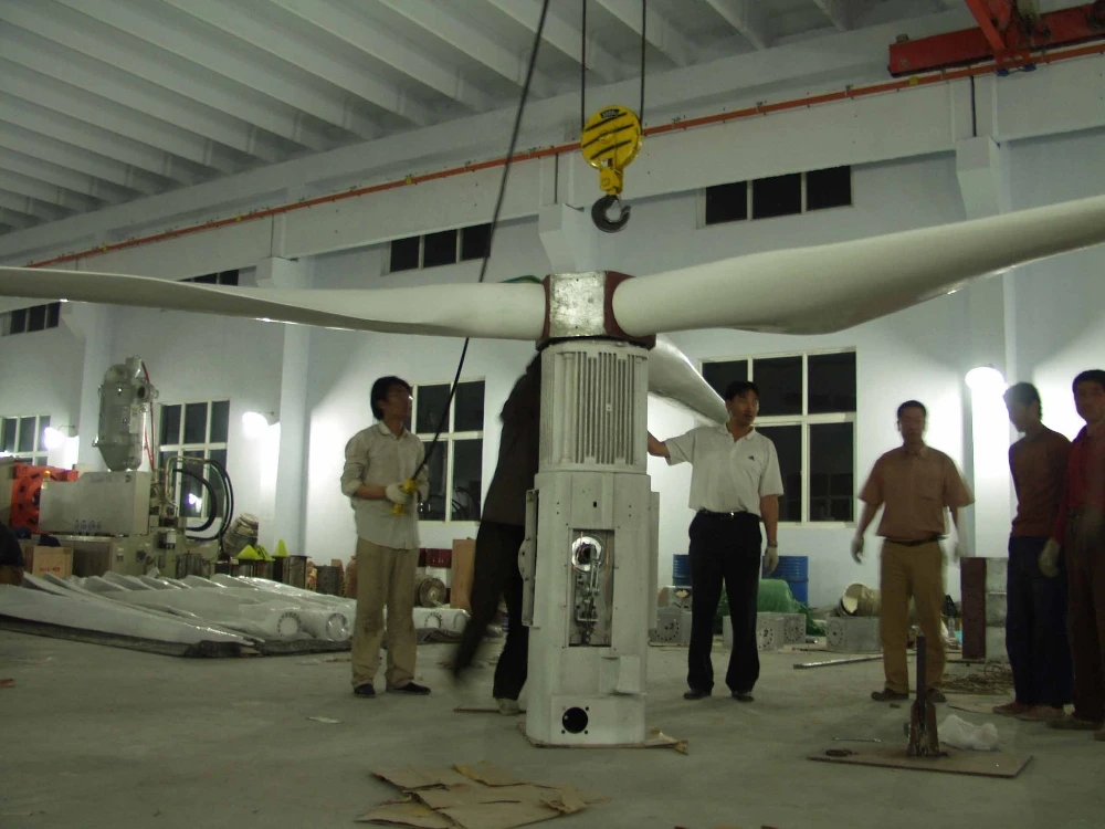 30kw wind turbine blades rotor adjustment