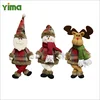 latest design santa reindeer snowman doll christmas decorations