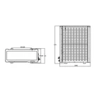 Industrial Air Conditioner Split Type Low Temperature DC Inverter Air Source Heat Pump
