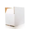 Customized 3/5 layer plain white kraft corrugated cardboard carton shipping hard packaging boxes with custom logo for moving