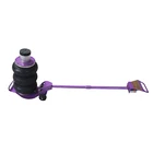 Hand operated purple long 3 ton lifting car air bag jack