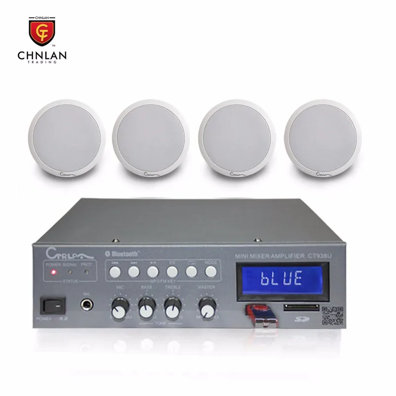 Chnlan CS386 Hotel Home Theatre HIFI Sound 2-Way Active RJ45 IP APP Wireless WIFI Ceiling Speaker - ANKUX.COM