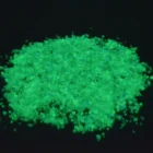 Road marking glow in the dark yellow green beads for outdoor landscape glass beads