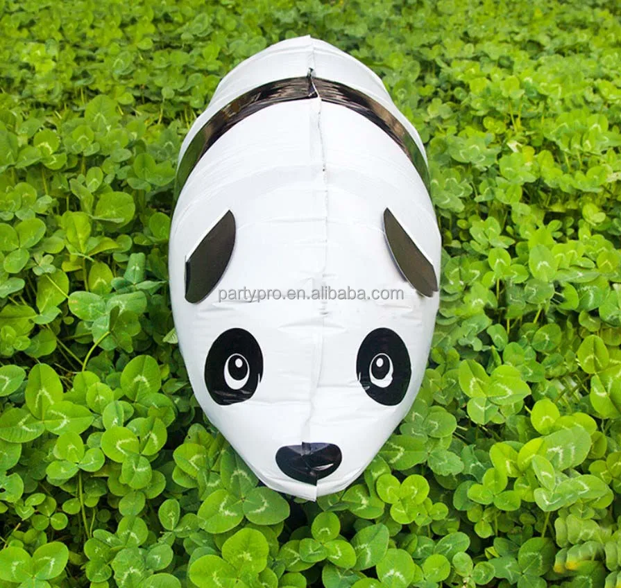 Chinese Panda foil balloon wholesale walking pet balloon toy for kids