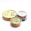 100ml 100g custom food grade empty metal tin can tuna can packaging TC-A31