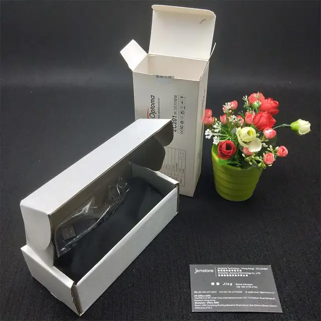 hard custom carton kraft packaging gift paper box