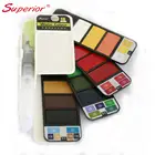 Superior Hot Selling Water Color Painting Set Professional High Quality 18/25/33/42 Colors Solid Paint Set For Drawing