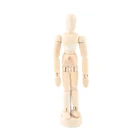 Cheap Price Wooden Arts Crafts Wooden Ball Jointed Doll Small Wooden humanoid