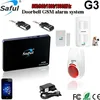 2016 Saful G3 Factory directly offer! latest burglar alarm system wireless gsm home alarm system kit with APP control
