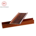 guangxi yangli grain wood aluminium profile for curtain wall