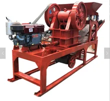 Quarry and mineral PE Jaw Crusher for gold mining and stone rock crushing