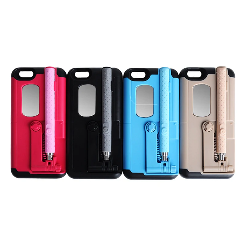 Portable Mini Selfie Stick With Cellphone Holder Case For Mobile Shell For Mobile phone 6S Plus Back Cover, Black blue red gold
Portable Mini Selfie Stick With Cellphone Holder Case For Mobile Shell For Mobile phone 6S Plus Back Cover, Black blue red gold