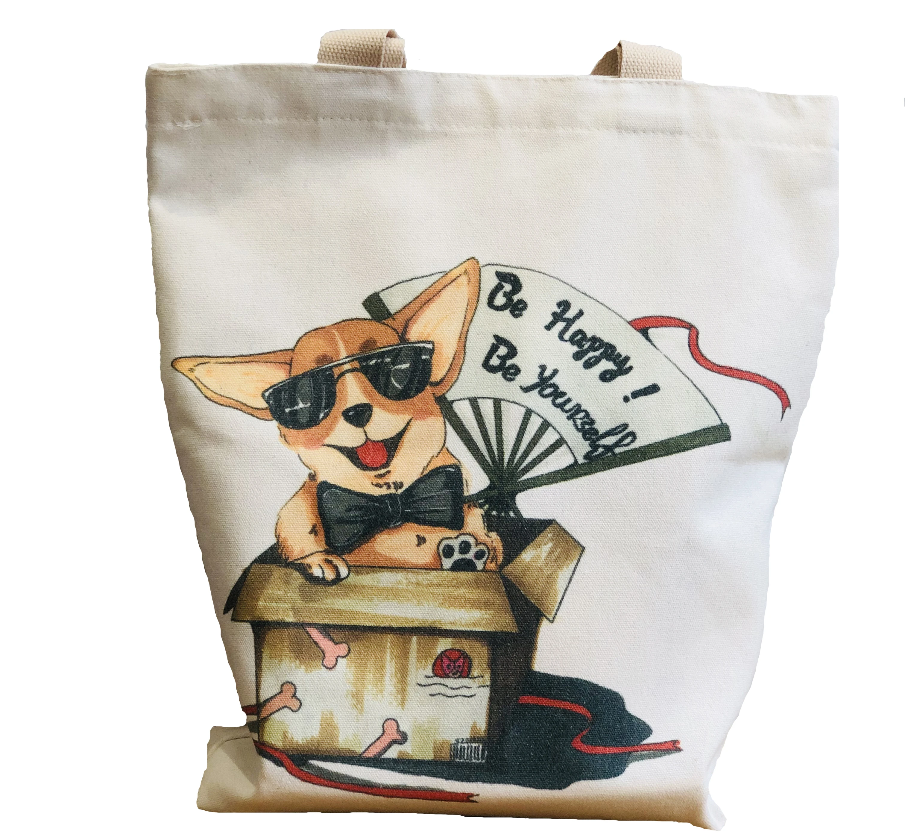 Fashion Hot sell original design customized logo tag brand print cotton canvas tote bag
Fashion Hot sell original design customized logo tag brand print cotton canvas tote bag
