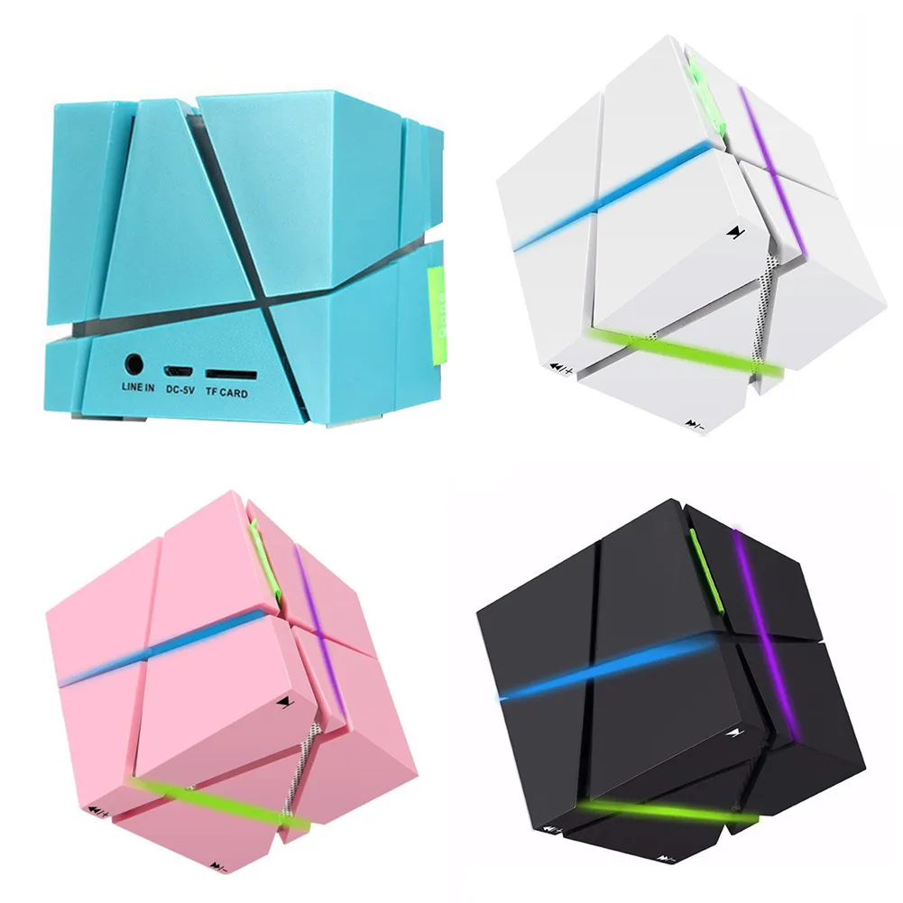 Magic Shape Led Night Light Colorful Mini Portable Wireless China Supplier Charging Small Spike Speaker Made In China - ANKUX.COM