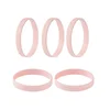 Customized Logo Dual Layer Fashion Custom Silicone Bracelet Wristband