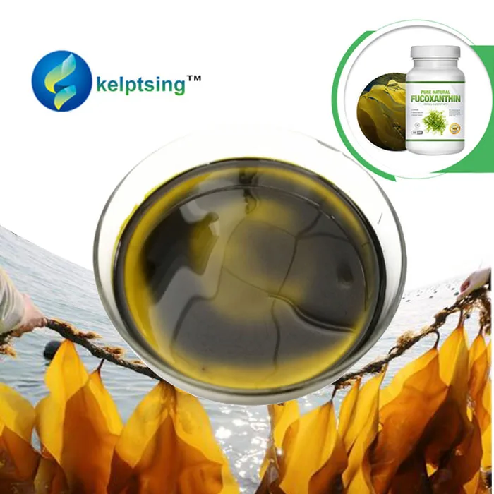 algae extract fucoxanthin oil 1% by uv perfect health product