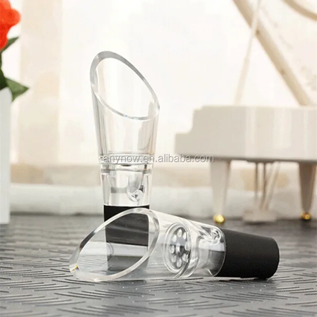 wine pourer glass wine decanters for gifts promotional