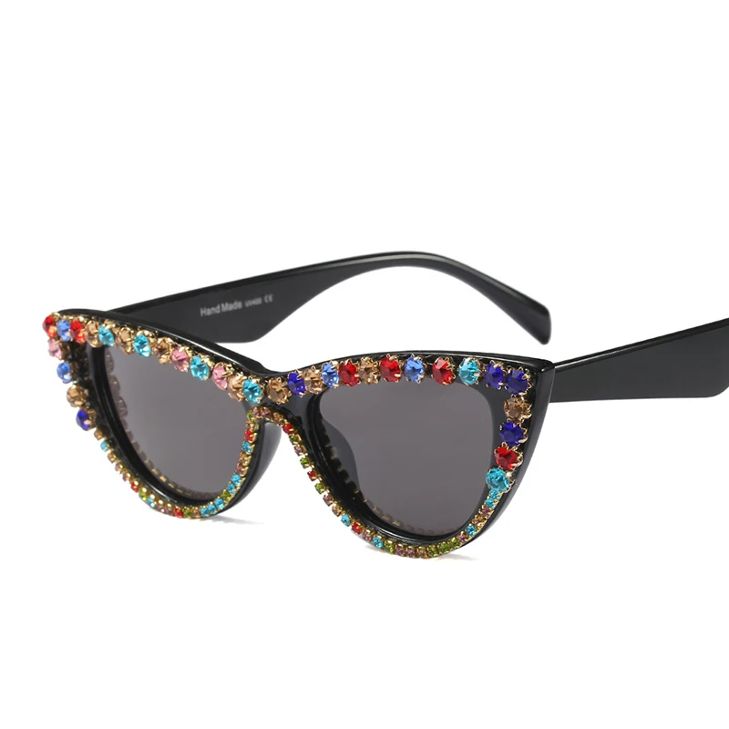 2019 New Fashion Women Luxury Crystal Brand sunglasses Rhinestone Cat Eyes Glasses Vintage UV400 Sunglasses (KSG031), 11 colors
2019 New Fashion Women Luxury Crystal Brand sunglasses Rhinestone Cat Eyes Glasses Vintage UV400 Sunglasses (KSG031), 11 colors