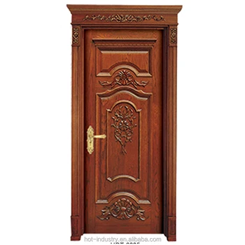 Hot Design Main Modern Door Wood Carving Designs Teak Wood