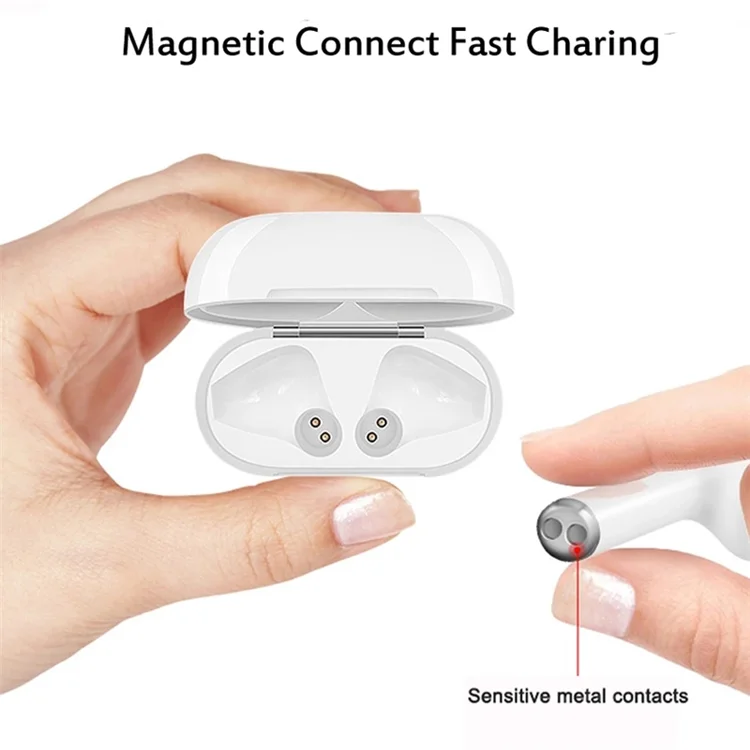 Newest TWS I100 I200 Twins True Wireless 5.0 Touch Control Bluetooth Earphones Earbuds with Pop up Wireless Charging - ANKUX.COM