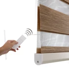 Factory Ready Made Favorable Window Motorized Zebra Roller Blind, Electric Motor Zebra Blind Shade Curtain