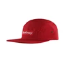 High Quality Blank 5 Panel Snapback Cap,Red Applique New Style Snapback Hat