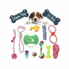 Wish hot sale cheap colorful new design chew pet gift dog toys. set