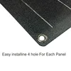 Customized small size 5 watt 10 watt semi flexible solar panel with ETFE surface