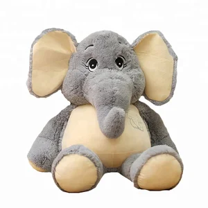 good quality custom huge elephant stuffed doll plush toy animals