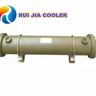 Air compressor water cooled copper tube oil cooler