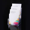 Manufacturer new products clear acrylic display table stand plastic office document holder