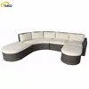 hight quality low price outdoor rattan garden furniture sofa