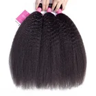 10 A Grade Virgin Brazilian Yaki Straight Human Hair Extensions