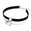 Joker Neck Neck Strap Collar Triangle Short Clavicle Necklace Jewelry