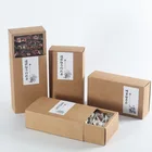 SENCAI hot sale custom printing eco drawer style tea bag packing kraft paper box