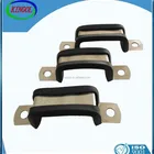 Square wire clip with rubber 12mm15mm20mm18mm25mm