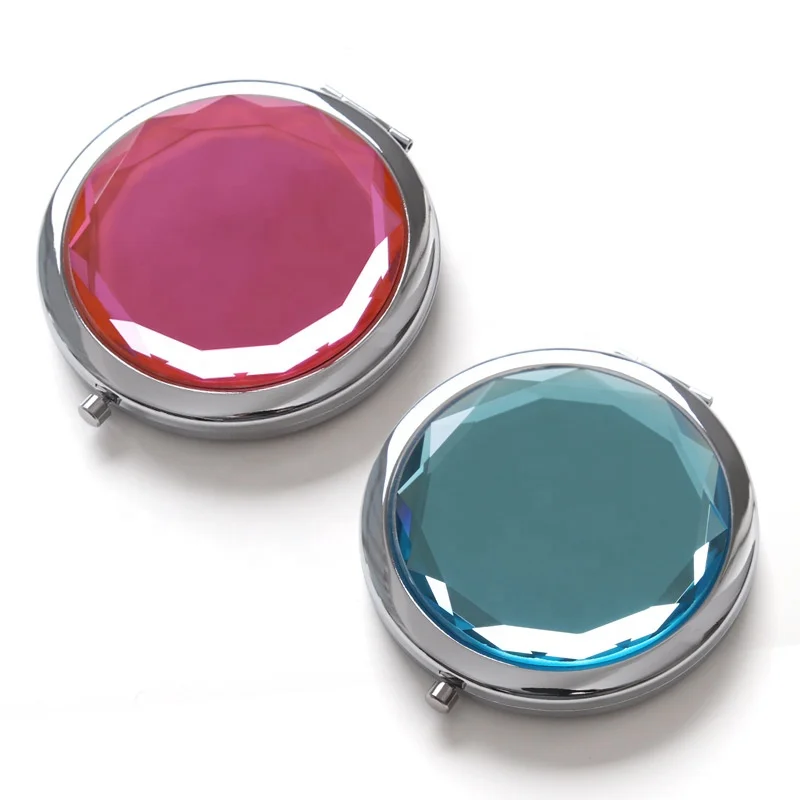 silvery Frame Mini Compact Mirror Lady Cosmetic Bling Crystal Metal Custom Laser Logo Pocket Folding Mirror, Red, blue, green, white, black, pink, yellow
silvery Frame Mini Compact Mirror Lady Cosmetic Bling Crystal Metal Custom Laser Logo Pocket Folding Mirror, Red, blue, green, white, black, pink, yellow