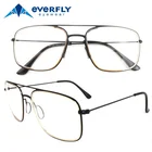 high end quality order mens glasses frame trend rectangle metal frames eyeglasses 2018