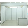 Wholesale producer aluminum and pvc panel 3x3 standard trade show exhibition booth for trade fair