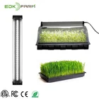 hydroponics microgreen seeds growing light plant propagation trays