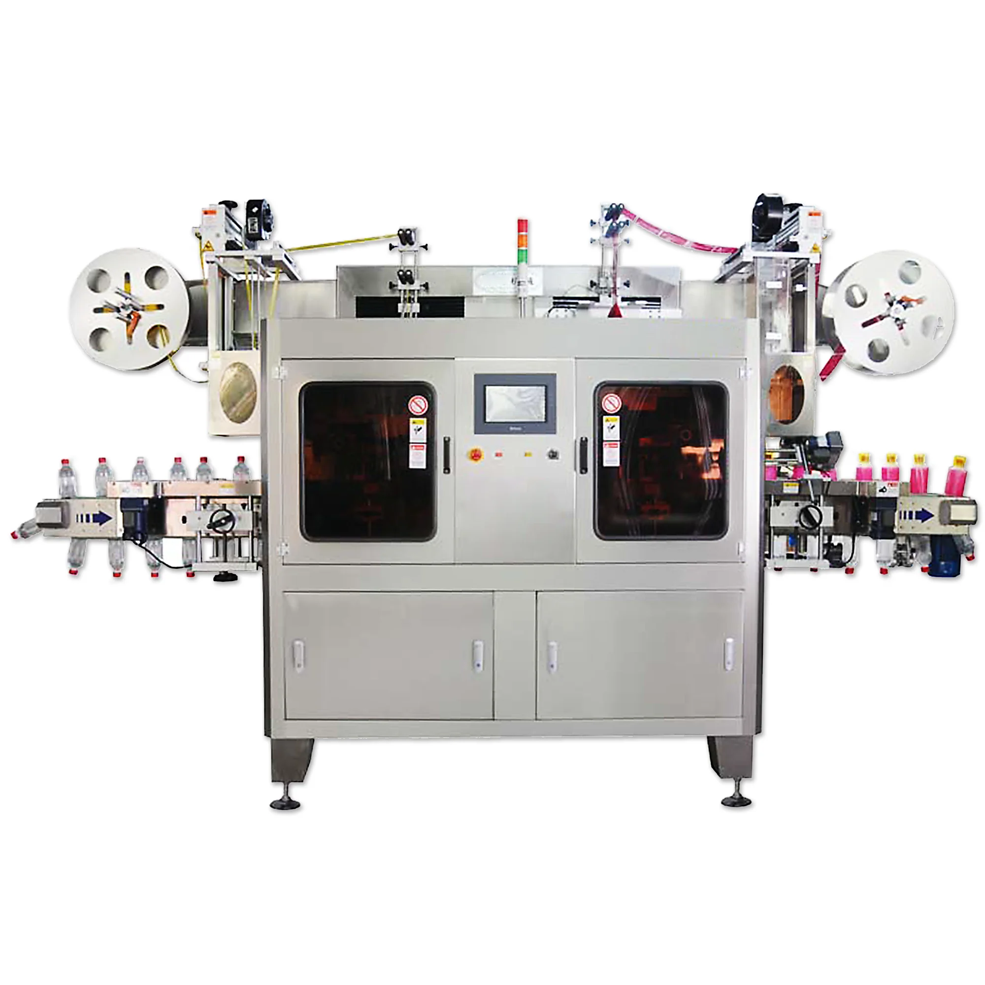 Lida Automatic Shrink Sleeve Labeling Machine For Cup Class Pvc Shrink