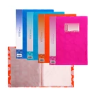 A4 NEON Display Book with Spine Label Pocket