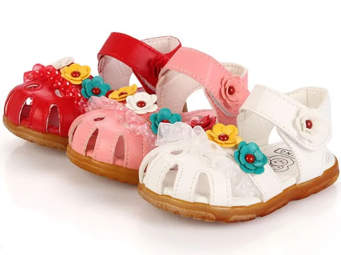 2015 Summer Baby Girls Sandals Lace Flower Children Shoes Sandalias 1 Pair ZZ3148