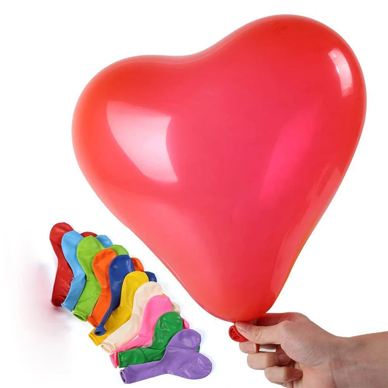 Personalizado de 12 pulgadas globo de alta calidad 100% de la naturaleza látex Rosa Corazón de helio globo de látex de los niños regalo de Navidad