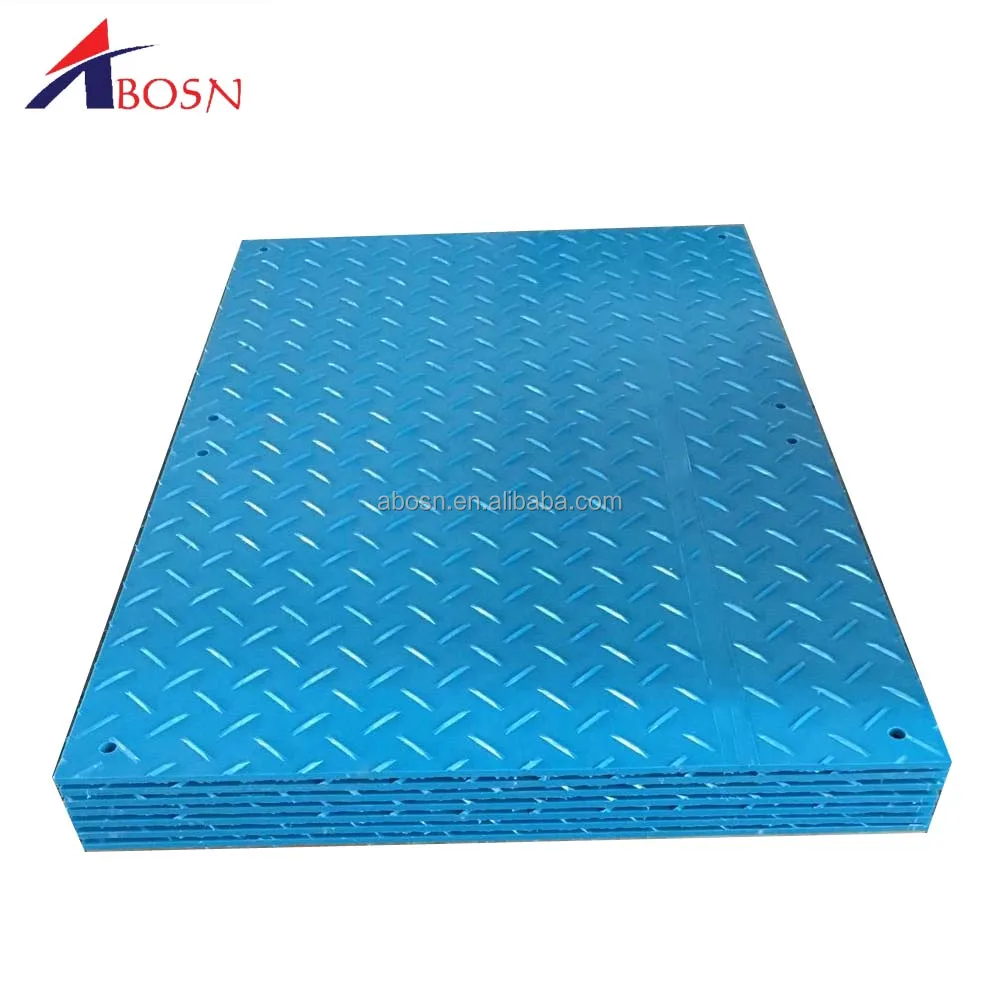 Polyethylene Portable Beach Access Mat And Construction Road Mats