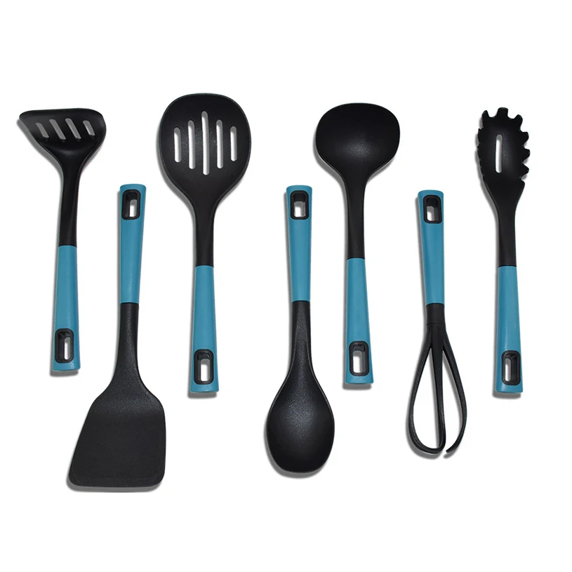 2021 Amazon Top Seller 2021 Wholesale Blue TPR ABS Handle Nylon Kitchenware 7 Piece Set
2021 Amazon Top Seller 2021 Wholesale Blue TPR ABS Handle Nylon Kitchenware 7 Piece Set
