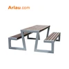 Arlau hot on sale outdoor wood picnic table and bench,outdoor table