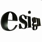 bent metal numbers brass channel alphabet letters for decoration office signs